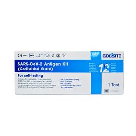 GOLDSITE - SARS-CoV-2 Antigen Kit - COVID-19 Rapid Test (Colloidal Gold) 3 Test